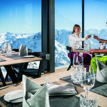 Gourmetview im IceQ Restaurant - (c) Bergbahnen Sölden