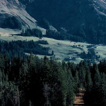 Allgäu Fellhornkamm über dem Kleinwalsertal