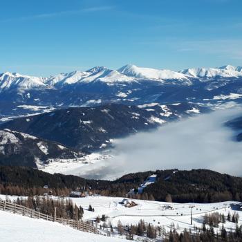 Ausblick vom aineck in das verschneite Murtal - (c) D. Fuchs, St. Margarethen