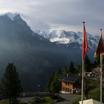 Das Bergdorf Mürren auf 1650 Meter ist eine ehemalige Walsersiedlung