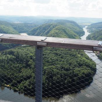 Der Baumwipfelpfad Saarschleife - durch die Wipfel des Waldes bis zum Aussichtsturm über der Saarschleife - (c) Jörg Bornmann