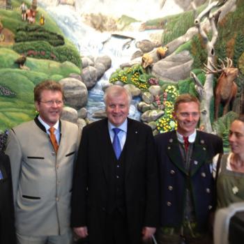 Eröffnungsdelligation mit Horst Seehofer - Haus der Berge Berchtesgaden