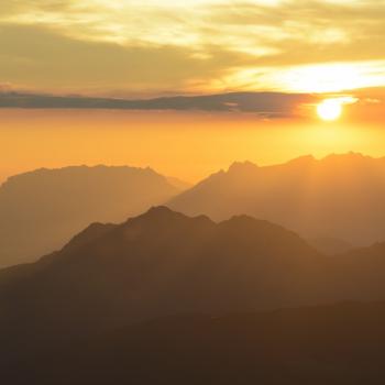 Sonnenaufgang in der Silberregion Karwendel - (c) TVB Silberregion Karwendel