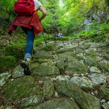 4.444 Stufen bergauf – Calà del Sasso - (c) Maren Recken