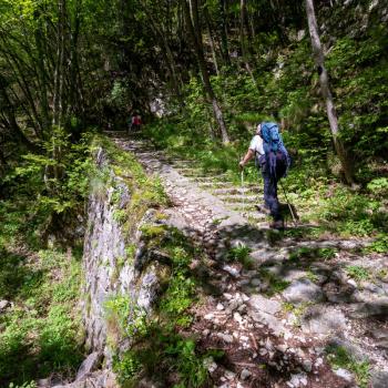 4.444 Stufen bergauf – Calà del Sasso - (c) Maren Recken