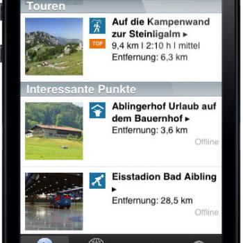 Chiemsee Alpenland Handy App