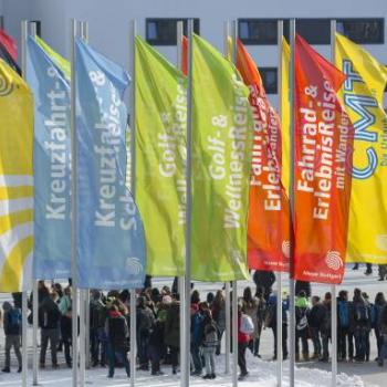 Reisemesse CMT 2017 in Stuttgart - und so gibt es auf der Reisemesse CMT 2017 in Stuttgart zahlreiche Wanderinformationen - (c) Messe Stuttgart