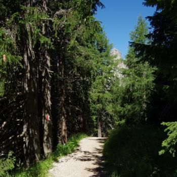 In Corvara, Herzen des ladinischen Dolomiten-Tals Alta Badia, erwarten die Besucher viele Wanderungen mit wunderbaren Ausblicken auf die Berge - (c) Harald G. Koch