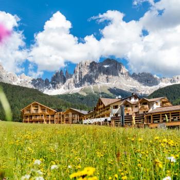 Klettern im Rosengarten - 4 *S Wellnesshotel unterhalb des Rosengartens in Tiers - (c) Cyprianerhof