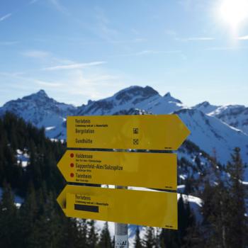 Der Rundweg ums Neunerköpfle ist ganzjährig begehbar - Winterwanderung auf dem Neunerköpfle - (c) Maren Recken