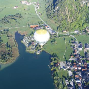 Mit dem Heißluftballon über den Walchsee - (c) Jörg Bornmann