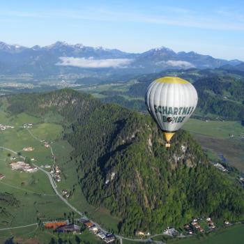 Mit dem Heißluftballon über den Walchsee - (c) Jörg Bornmann