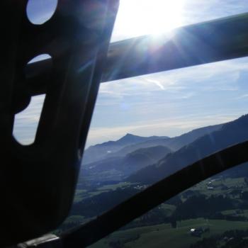 Mit dem Heißluftballon über den Walchsee - (c) Jörg Bornmann