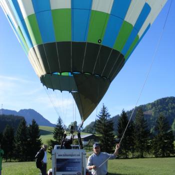 Mit dem Heißluftballon über den Walchsee - (c) Jörg Bornmann