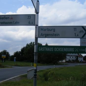 Lahn Radweg Hessen Beschilderung Marburg Gießen