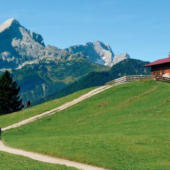 Eckbauer, 1237 m Partnachklamm Garmisch Partenkirchen