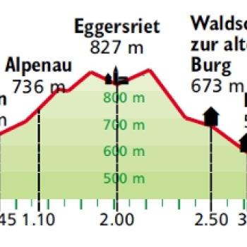 Goldach – Eschlen – Eggersriet - Blick vom Rorschacher Berg