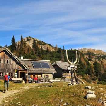 Die Häuslalm ist eine mögliche Station bei der BergZeitReise in der Hochsteiermark - (c) Steininger