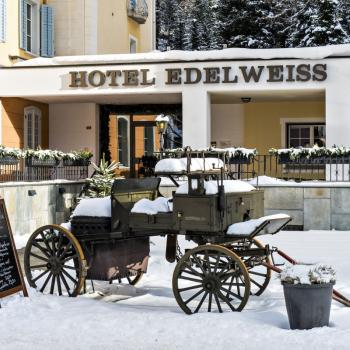 Filmreifer Winter in „Slow Motion“ in Sils-Maria im Hotel Edelweiss - (c) mk Salzburg