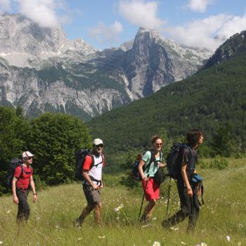 „Peaks of the Balkans“ heißt das grenzübergreifendes Trekking-Projekt, für einen nachhaltigen Bergtourismus in Montenegro, Albanien und Kosovo - (c) Günter Kast