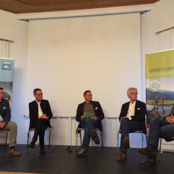 Podiumsdiskussion zur Veränderung und Zukunft der Angebote für Aktivurlauber