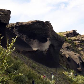 Bizarre Formen schufen die Vulkane auf Island