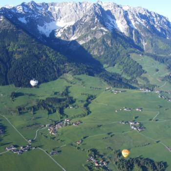 Mit dem Heißluftballon über den Walchsee - (c) Jörg Bornmann