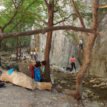 Der Naturpark Paklenica in Kroatien ist ein Eldorado für Kletterer - (c) Jörg Bornmann