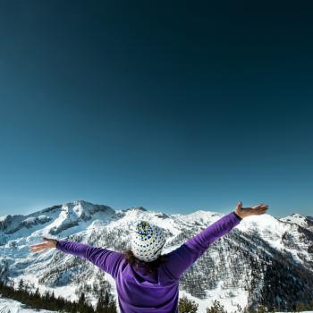 Lass Sich umarmen, mein Skigebiet Zauchensee