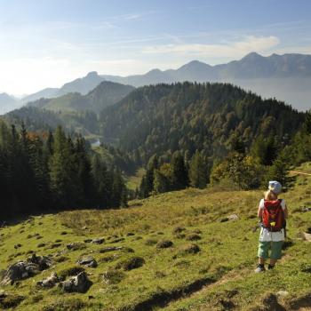 Frauen wandern anders - Auch Extrembergsteigerin Gerlinde Kaltenbrunner testete das Frauenwandern und stand uns für einige Fragen zur Verfügung - (c) Norbert Eisele-Hein