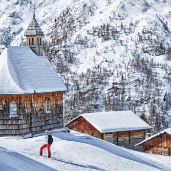 Loipenwandern durch die Dolomiten - (c) Osttirol Werbung Willi Seebacher
