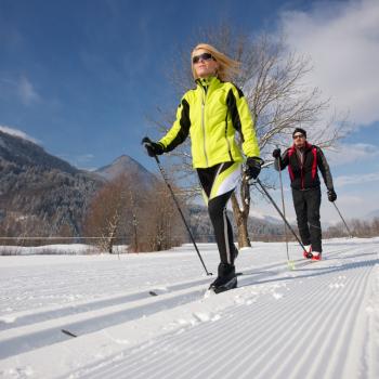 Loipenwandern durch die Dolomiten - (c) Osttirol Werbung Martin Lugger