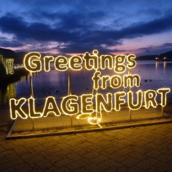 Christbaumversenken im Wörthersee