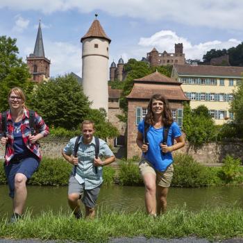 Wandervergnügen im „Liebliches Taubertal“ - Tagestouren und Streckenwanderwege erleben - (c) Tourismusverband „Liebliches Taubertal“/Peter Frischmuth