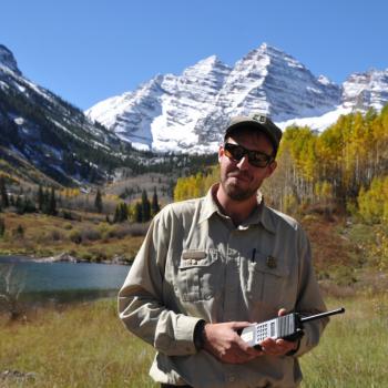 Unser Ranger und Guide im Maroon Bells Park, Colorado