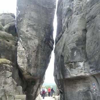 Sachsen Sächsische Schweiz Malerweg Basteibrücke