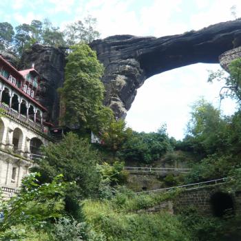 Sachsen Sächsische Schweiz Malerweg Prebischtor