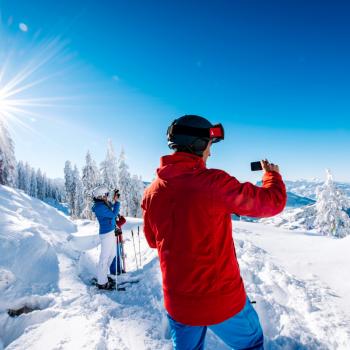 Datenbrille – ferngesteuert durchs Skigebiet - (c) Ski Amadé