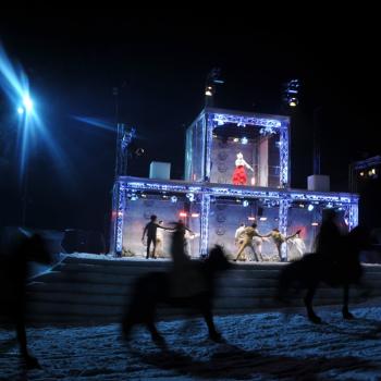 Stubaital - GAIA – Stubai Mutter Erde, ein Tanz- und Skispektakel in verschneiter Bergwelt - (c) Gabi Dräger
