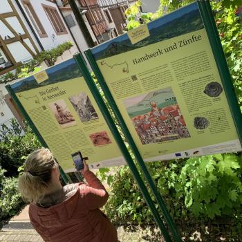 Wandern zum Trifels wird zum Erlebnis - (c) SÜWev