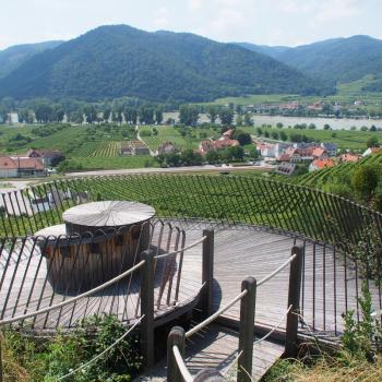 Aussichtspunkt am Welterbesteig bei Dürnstein in der Wachau - (c) Jörg Bornmann