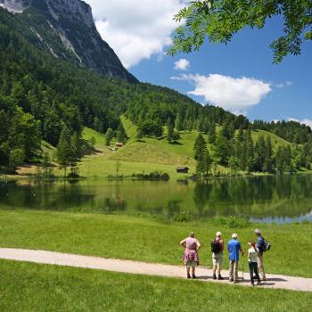 Wandern im Karwendel - Ferchensee bei Mittenwald
