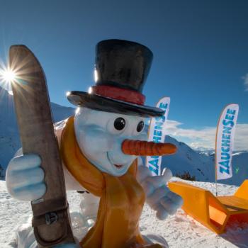 Bei Zauchi lernen die kleinen Skistars das Skifahren im Skigebiet Zauchensee