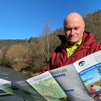 Auch Jürgen Rust, der Vorsitzende vom Schwarzwaldverein Calw ist begeistert von der Idee die Region Nördlicher Schwarzwald zum Wandersiegel „Qualitätsregion Wanderbares Deutschland“ zu führen - (c) Sabine Zoller