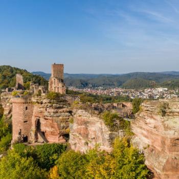 Prägnante Weine bei „warmweichen Riesen“ Roter und Gelber Buntsandstein im Pfälzer Weinland - (c) Rheinland-Pfalz Tourismus GmbH