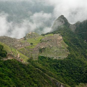 Machu Oicchu liegt tief unter uns - (c) Christine Kroll