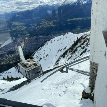 Die Nordkette – ein Tag mit zwei Jahreszeiten und danach eine Melange in einem Straßencafé vor dem Goldenen Dachl - (c) Gabi Dräger