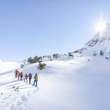 Stapfvergnügen am Fuße der 3.000er - Schneeschuhwanderung Silvretta Bielerhöhe - (c) Stefan Kothner/Montafon Tourismus