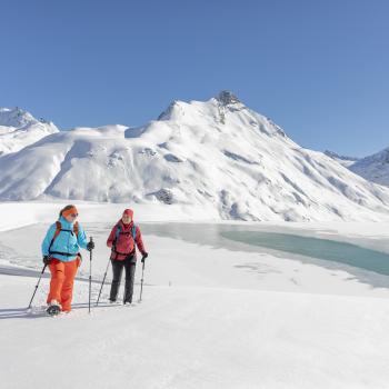 Stapfvergnügen am Fuße der 3.000er - Schneeschuhwanderung Silvretta Bielerhöhe - (c) Stefan Kothner/Montafon Tourismus