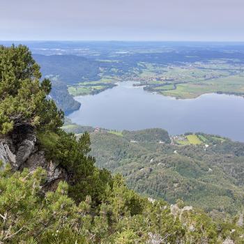 Blick auf den Kochelsee... - (c) Christine Kroll